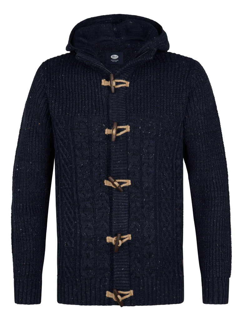 CARDIGAN CABLE-KNIT ANCHORAGE