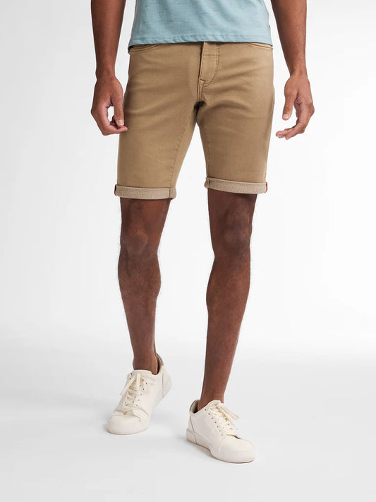 SHORT JACKSON COLOURED DENIM