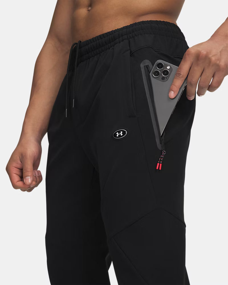 PANTALONI UOMO UNDER ARMOUR UTILITY WOVEN – NERO