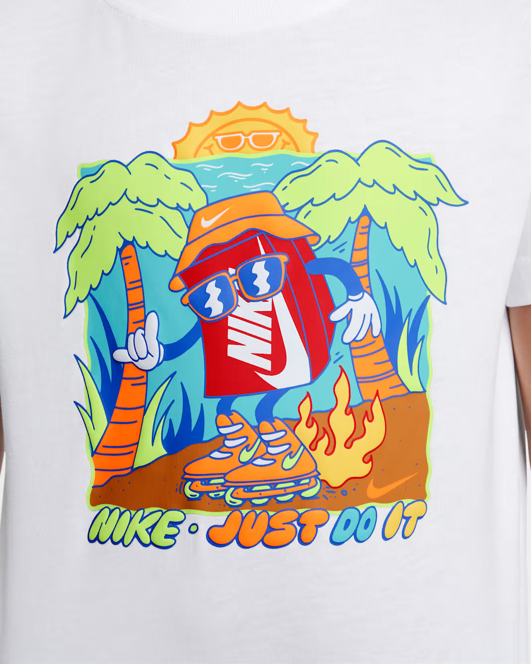 T-SHIRT TODDLER PALM BOXY