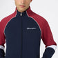 TUTA UOMO CHAMPION COLOR BLOCK FELPATA – BLU/BORDEAUX