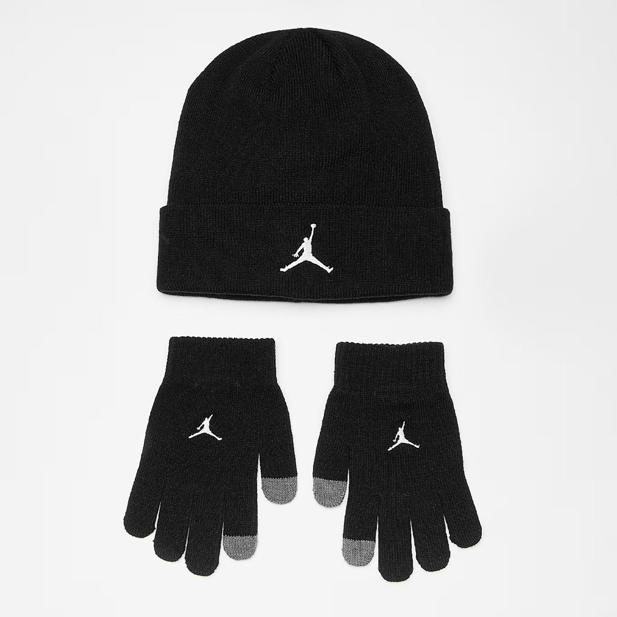 SET RAGAZZO JORDAN ESSENTIALS CUFFIA E GUANTI – NERO