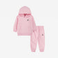 TUTA NEONATO JORDAN BROOKLYN FLEECE SET – ROSA