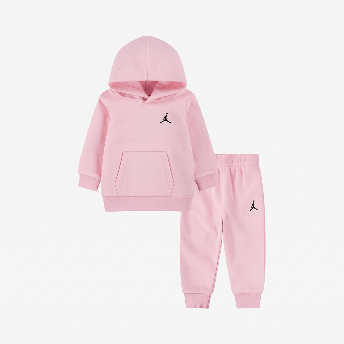 TUTA NEONATO JORDAN BROOKLYN FLEECE SET – ROSA