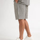 SHORT CHINO STRIPED