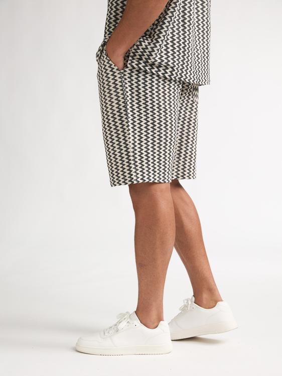 SHORT CHINO STRIPED