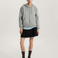 FELPA DONNA VANS SALTON CON CAPPUCCIO E ZIP – GRIGIO