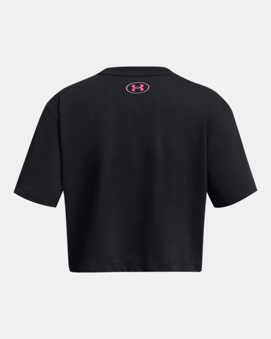 T-SHIRT GIRLS PROJECT ROCK CAMPUS CROP