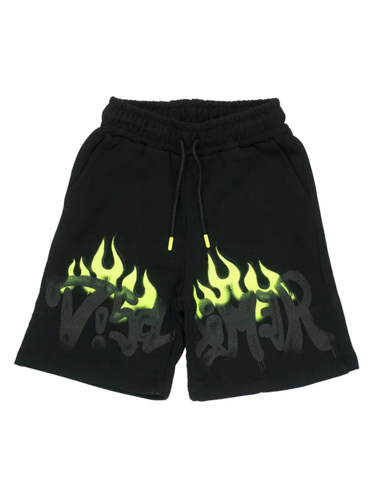 SHORT KIDS GRAPHIC FLAME