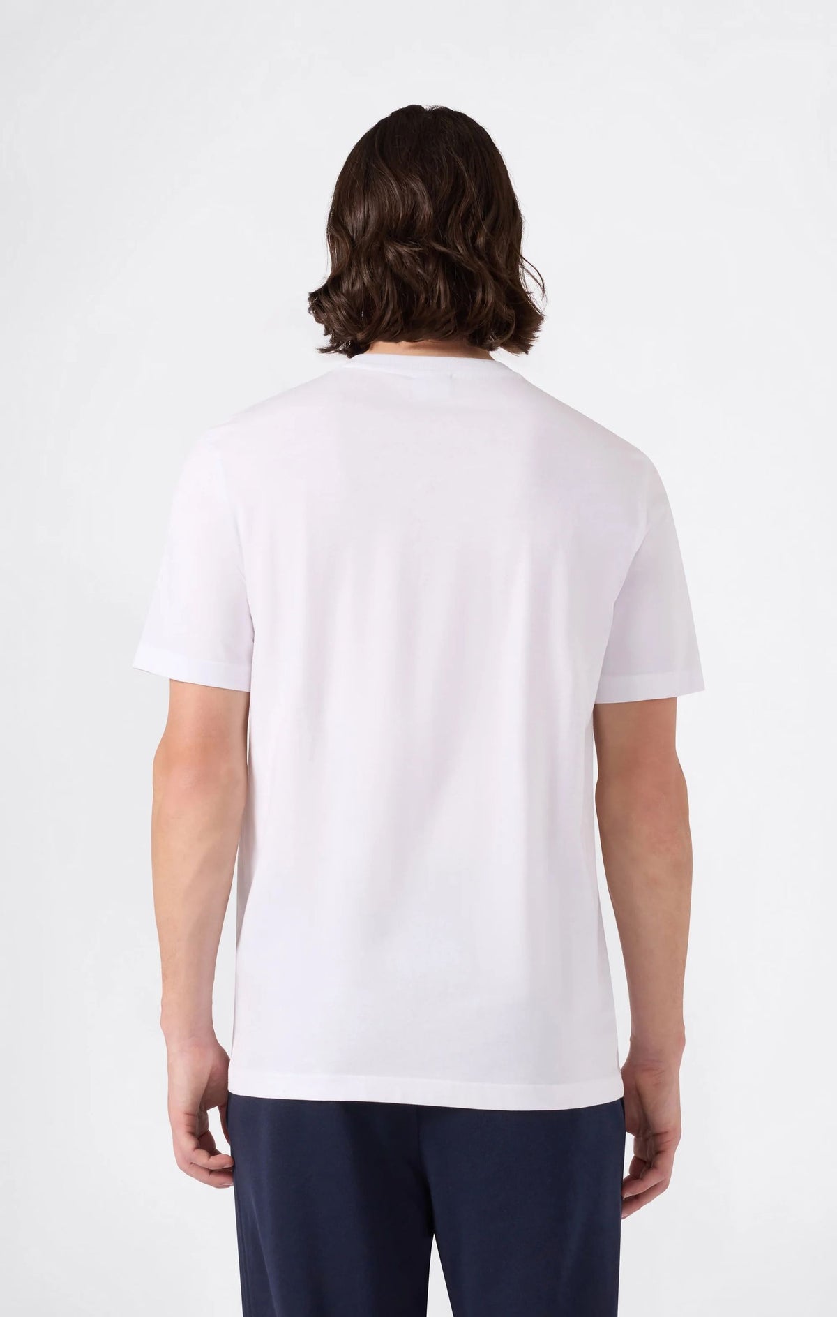 T-SHIRT UOMO CHAMPION ICONS LOGO RICAMATO – BIANCO