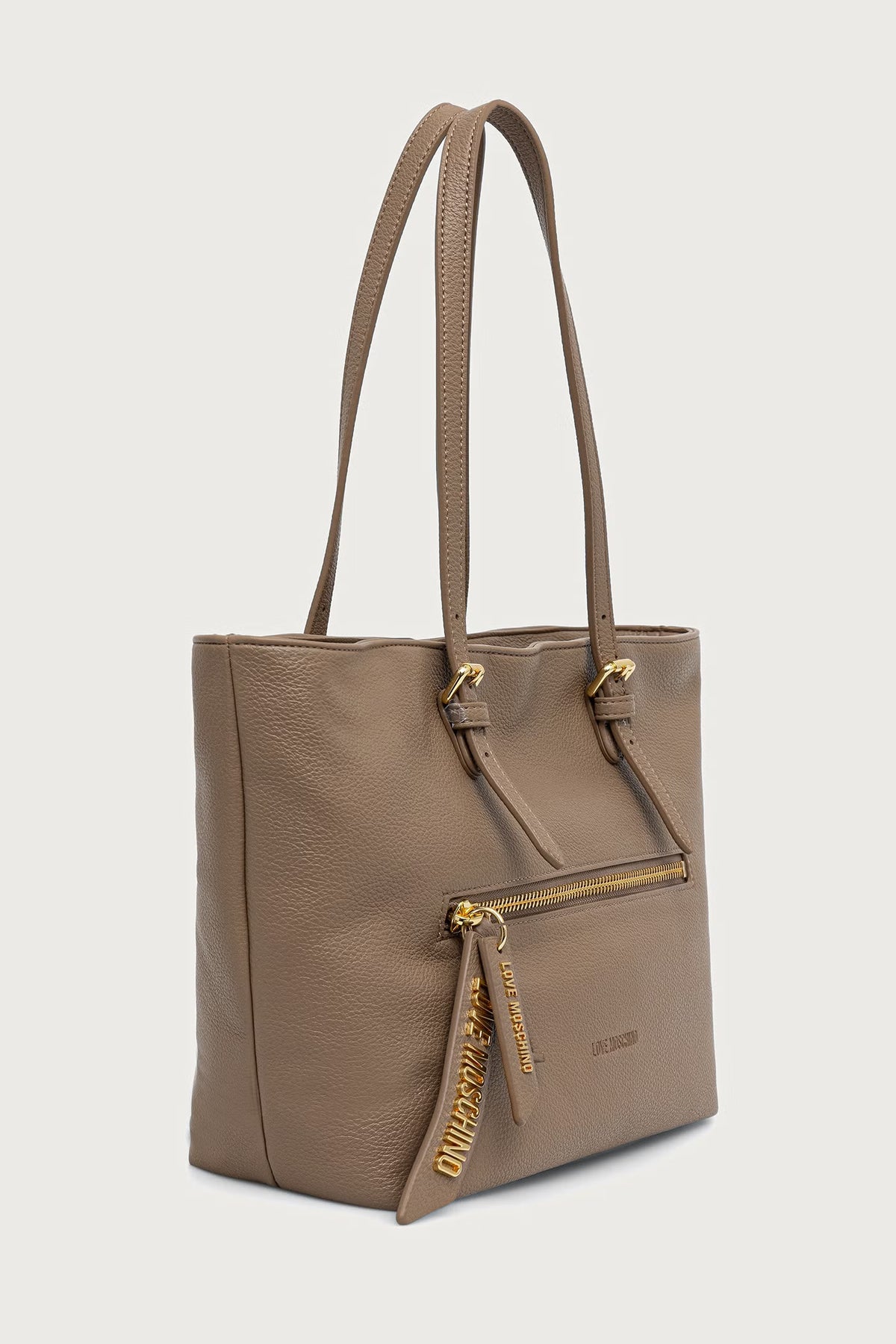 BORSA SHOPPER DONNA LOVE MOSCHINO IN SIMILPELLE – NOCCIOLA