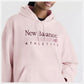 FELPA DONNA NEW BALANCE TRACKSIDE FRENCH TERRY – ROSA