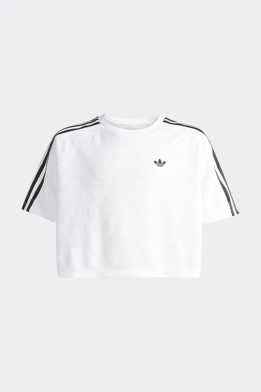 T-SHIRT GIRLS LOOSE 3 STRIPES