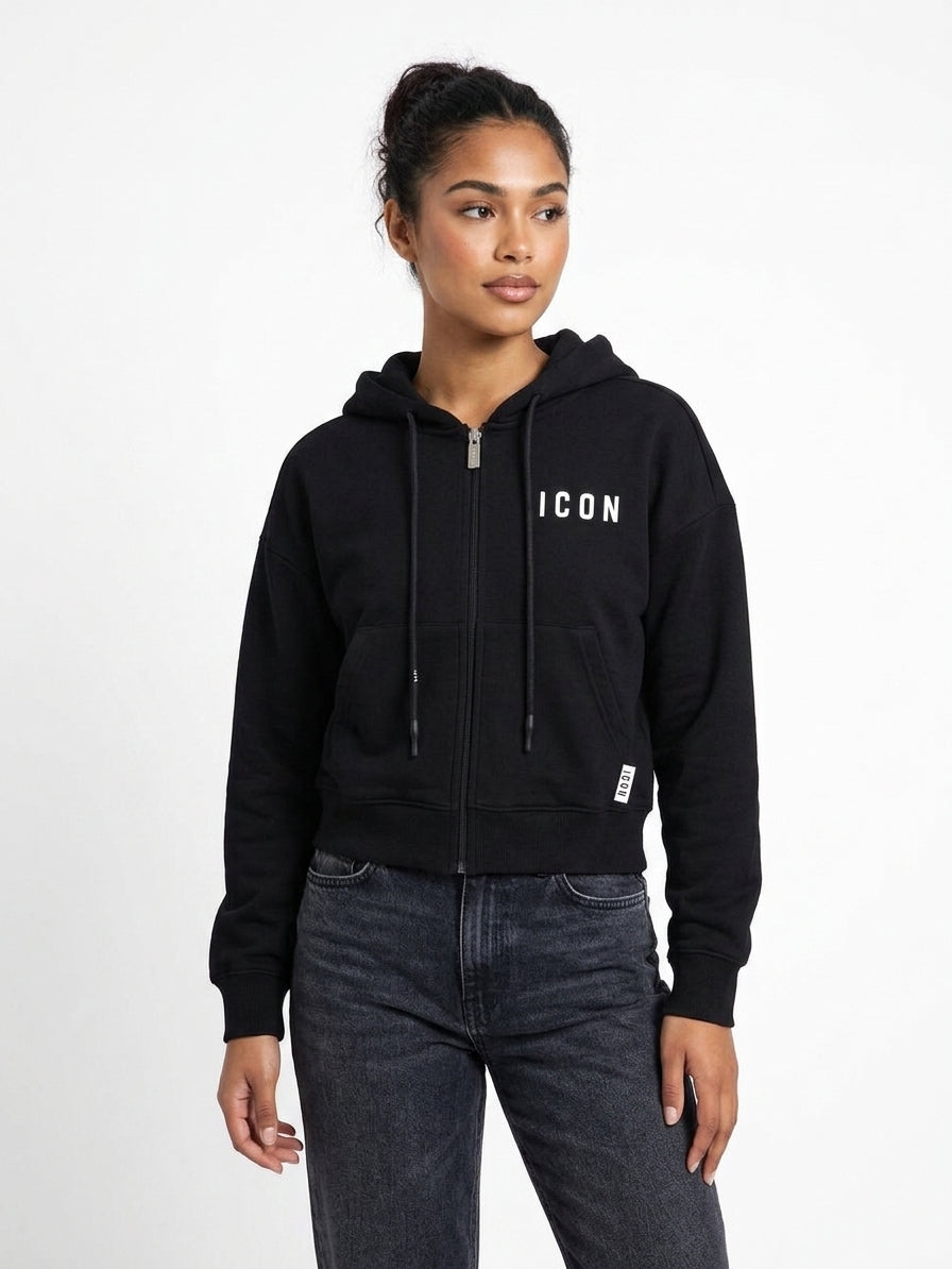 FELPA CROPPED LOGO SMALL FLEECE