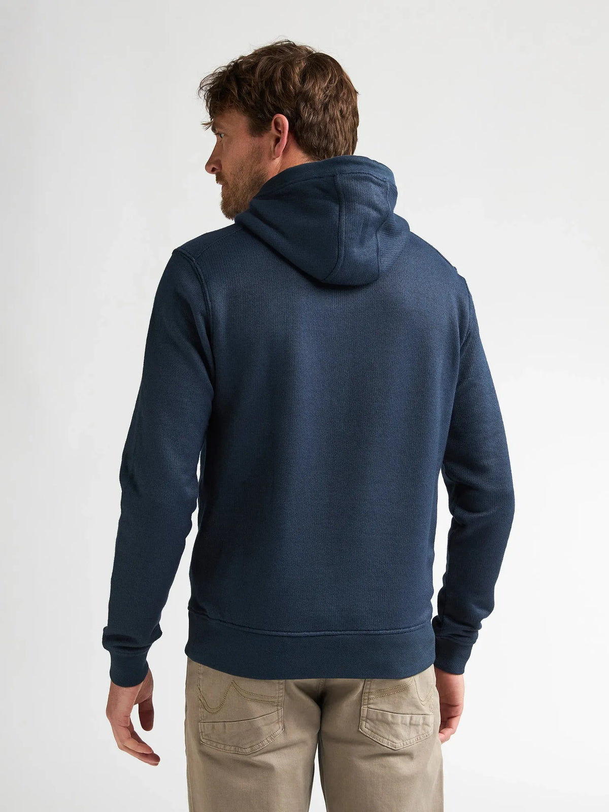 FELPA UOMO CON CAPPUCCIO IN COTONE BIOLOGICO PETROL INDUSTRIES REGULAR FIT