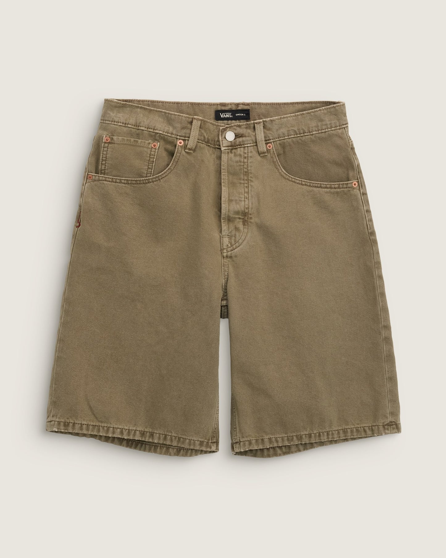 SHORT CHECK 5 BAGGY DENIM