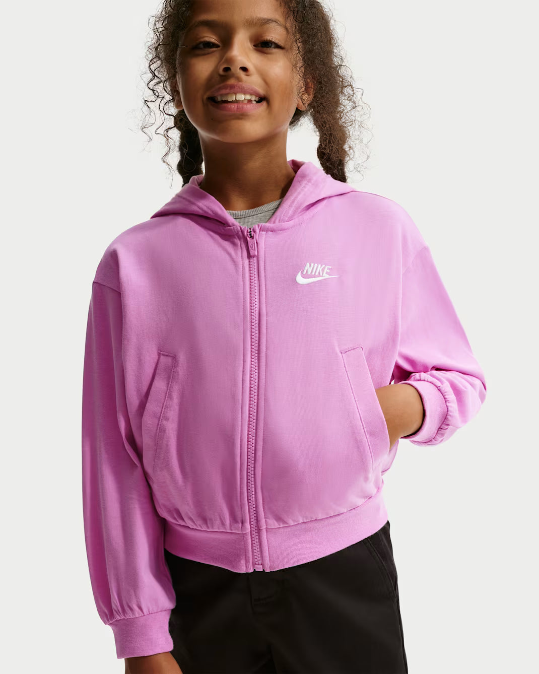 FELPA GIRLS CLUB FULL ZIP