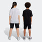 SHORT KIDS TRAIN ESSENTIALS AEROREADY LOGO