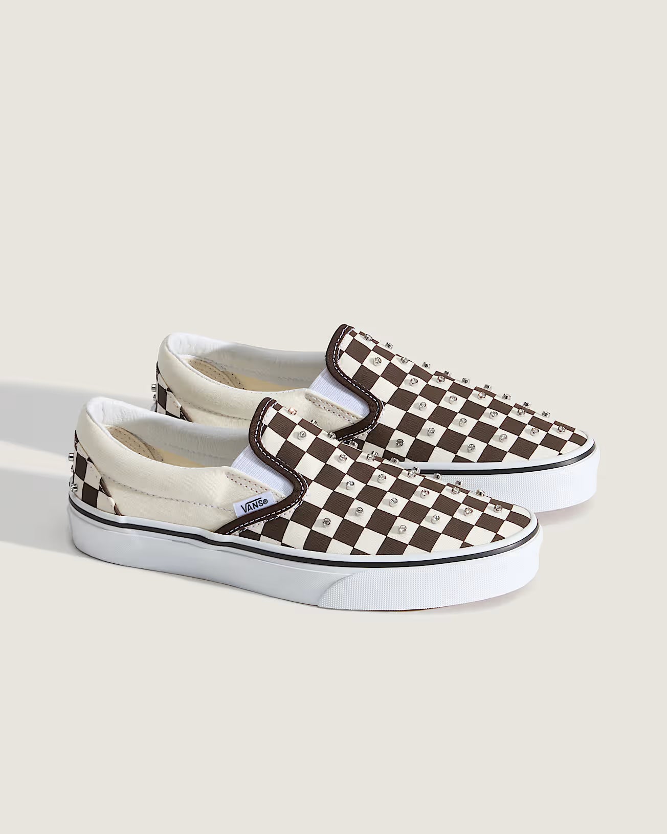 SCARPE CLASSIC SLIP-ON RHINESTONE