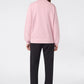 TUTA DONNA CHAMPION COLLO ALTO FELPATA – ROSA/NERO