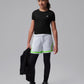 T-SHIRT RAGAZZA JORDAN JUMPMAN SPORT RIBBED – NERO