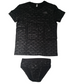 SET T-SHIRT + SLIP TEDDY BEAR SHINY