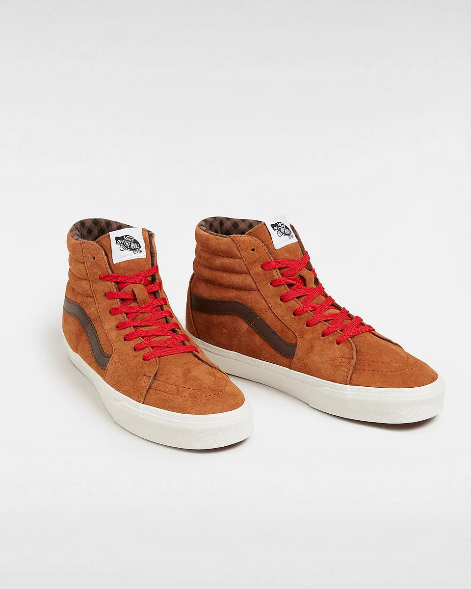 SCARPE PIG SUEDE PLAID SK8-HI