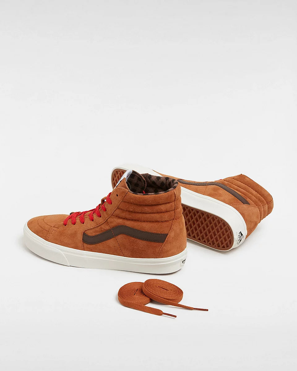 SCARPE PIG SUEDE PLAID SK8-HI