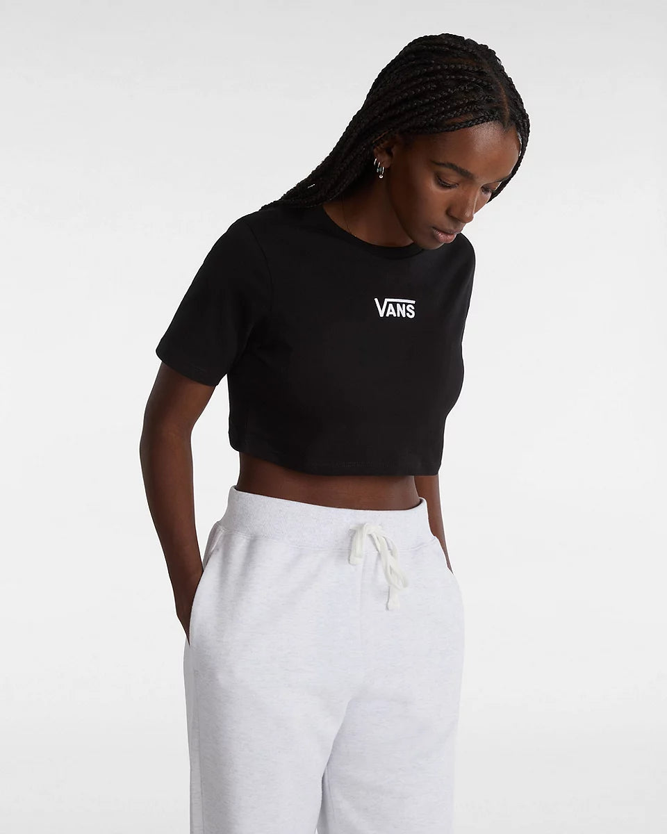 T-SHIRT CROP FLYING V