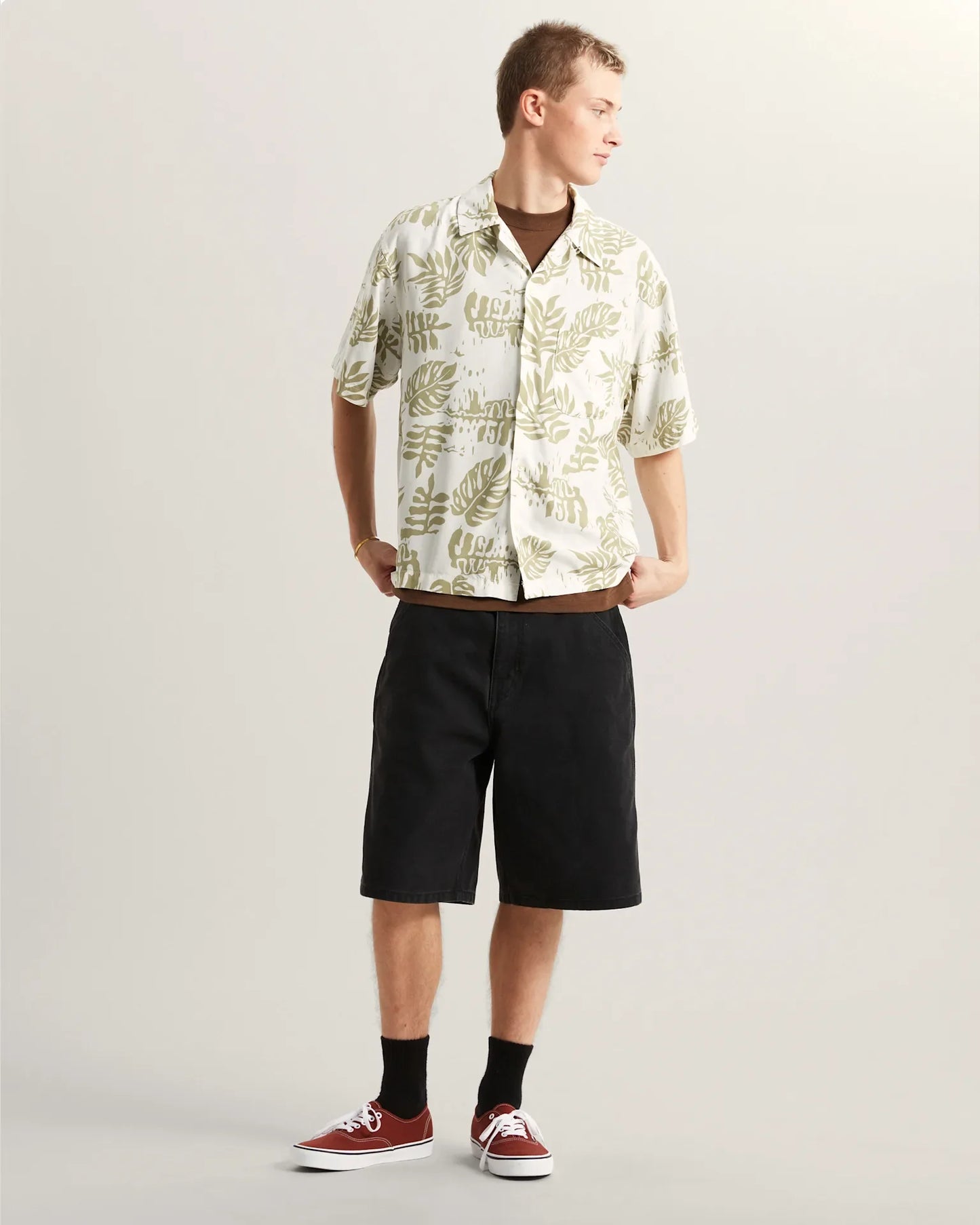 CAMICIA VAN DOREN PRINTED CAMP RELAXED