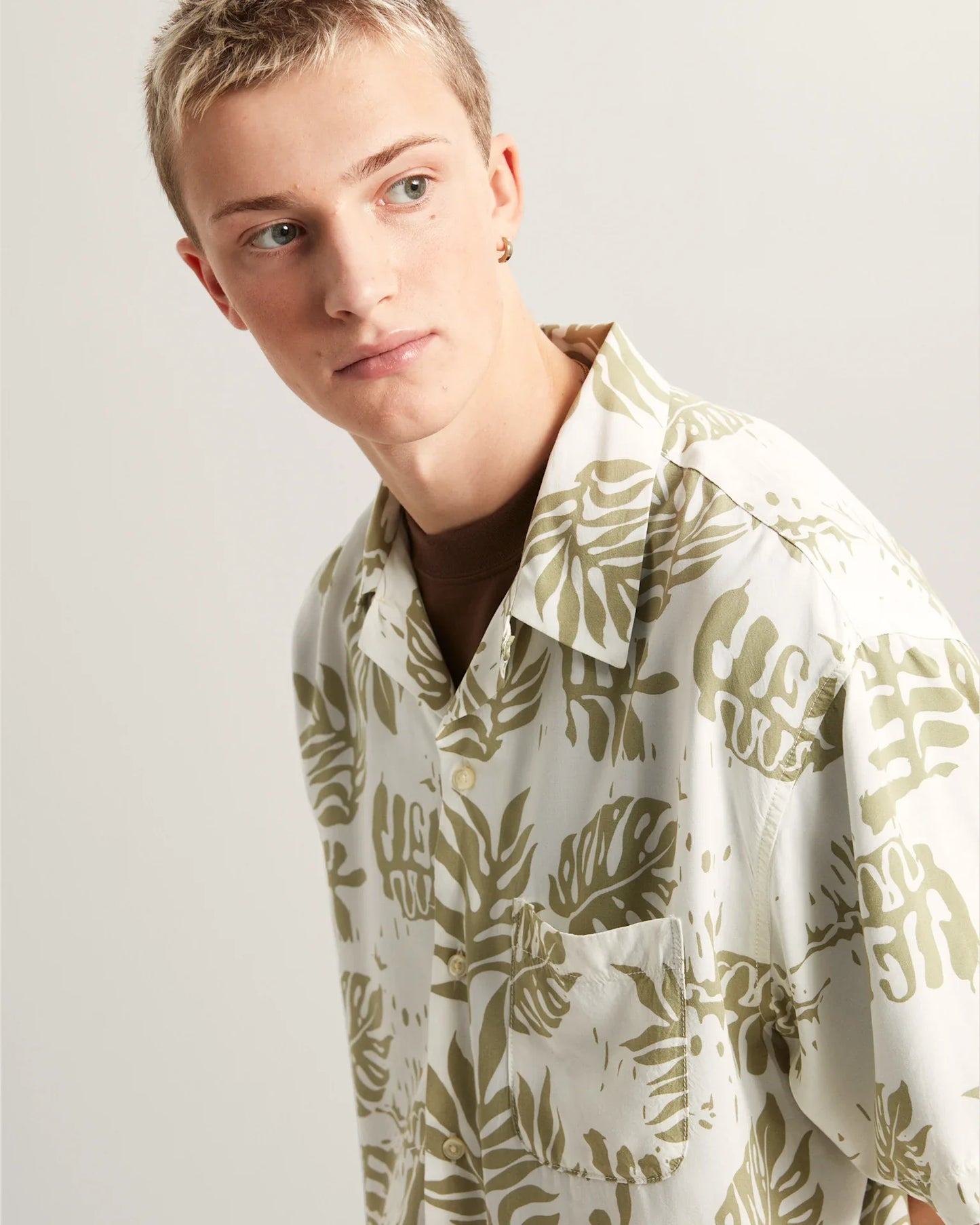 CAMICIA VAN DOREN PRINTED CAMP RELAXED