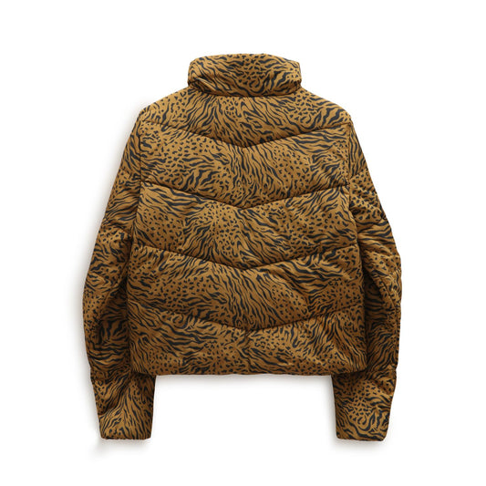 GIUBBOTTO GIRLS FOUNDRY PUFFER ANIMALIER