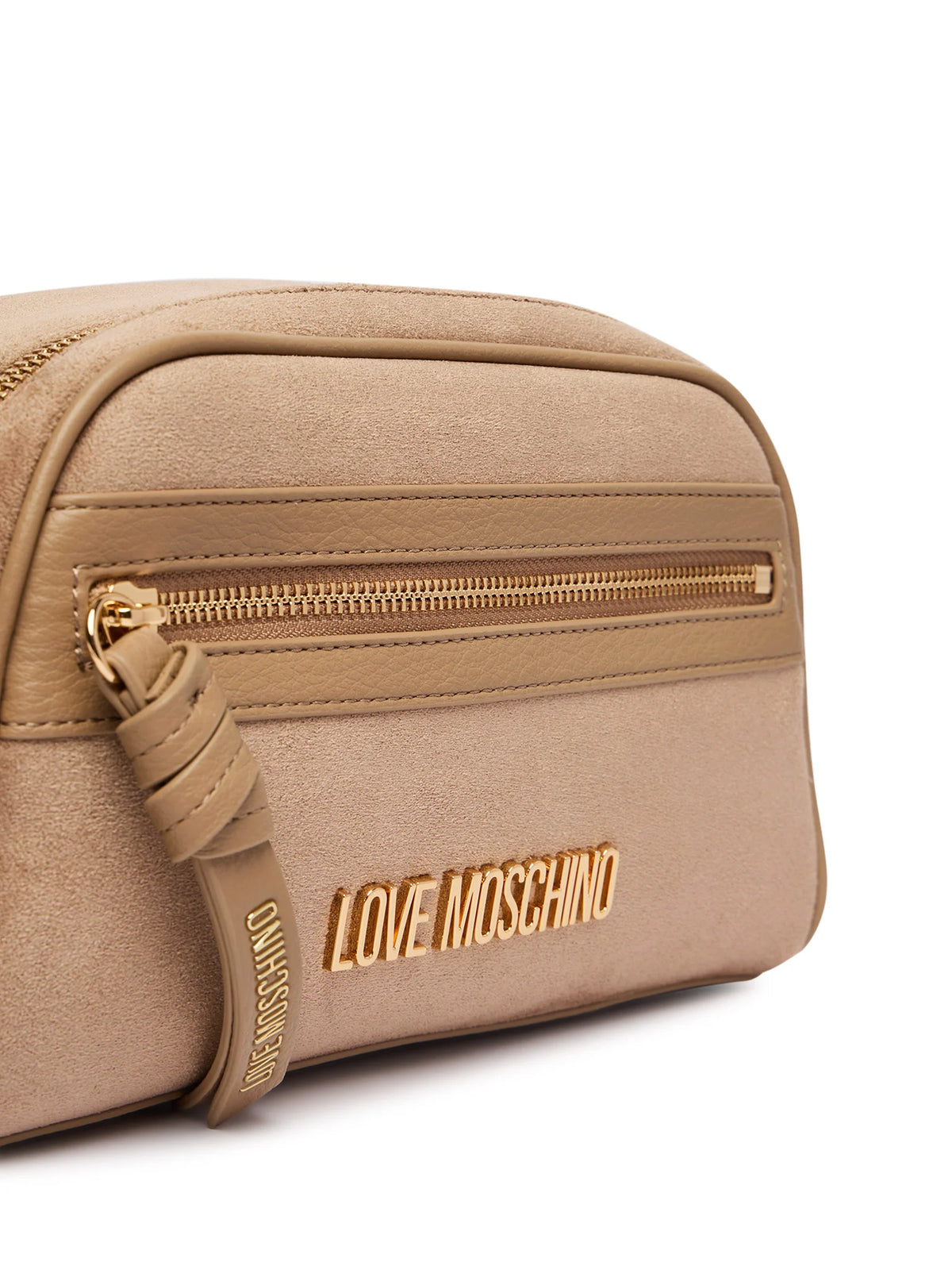 BORSA DONNA LOVE MOSCHINO TRACOLLA ZIP IN VELOUR