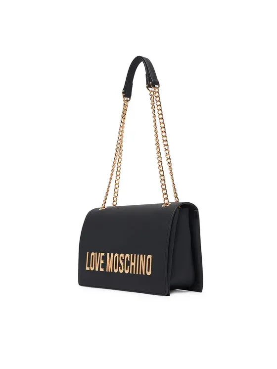 BORSA DONNA LOVE MOSCHINO MAXILOOK SMALL – NERO