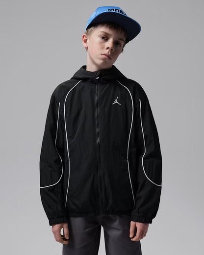 GIACCA RAGAZZO JORDAN COLORBLOCKED WIND JACKET – NERO