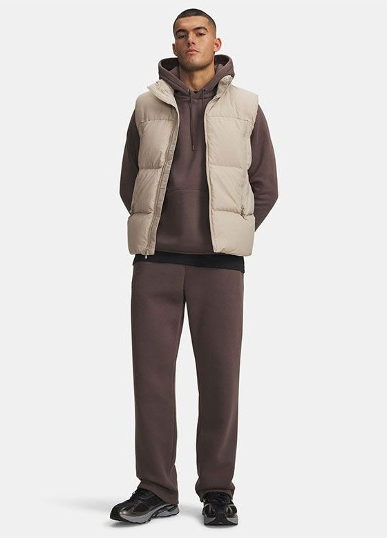 PANTALONI TUTA UOMO UNDER ARMOUR ICON FLEECE IN MISTO COTONE – PEPPERCORN / MARRONE