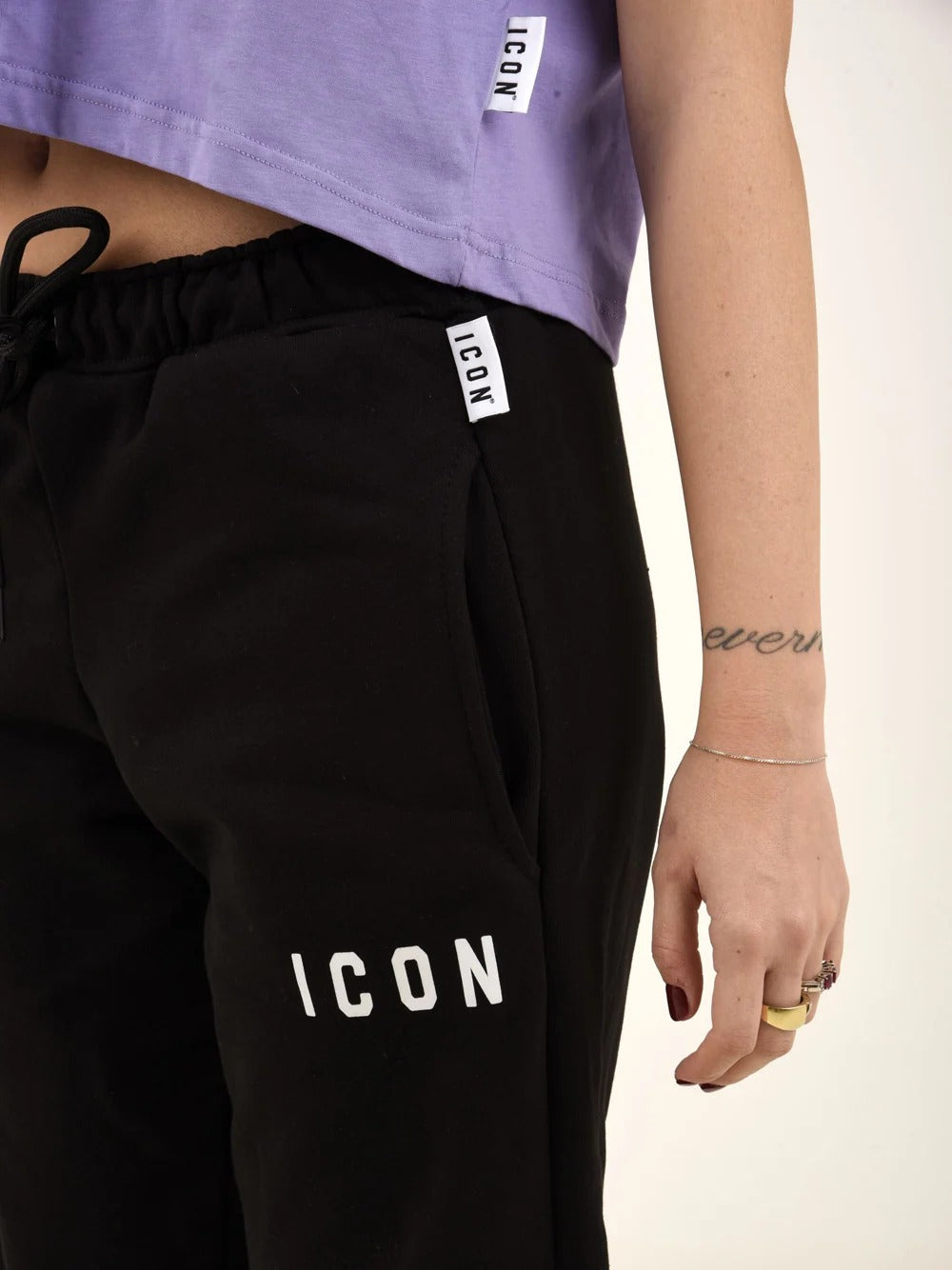 PANTALONI DONNA ICON JOGGER LOGO