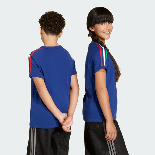 T-SHIRT KIDS 3 STRIPES ITALIA