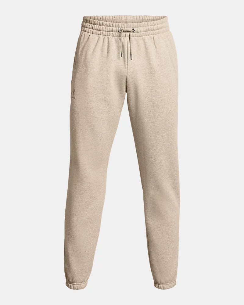 PANTALONI TUTA JOGGER UOMO UNDER ARMOUR ICON FLEECE IN MISTO COTONE – TIMBERWOLF TAUPE / BEIGE