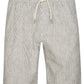 SHORT TWILL CHINO MISTO LINO