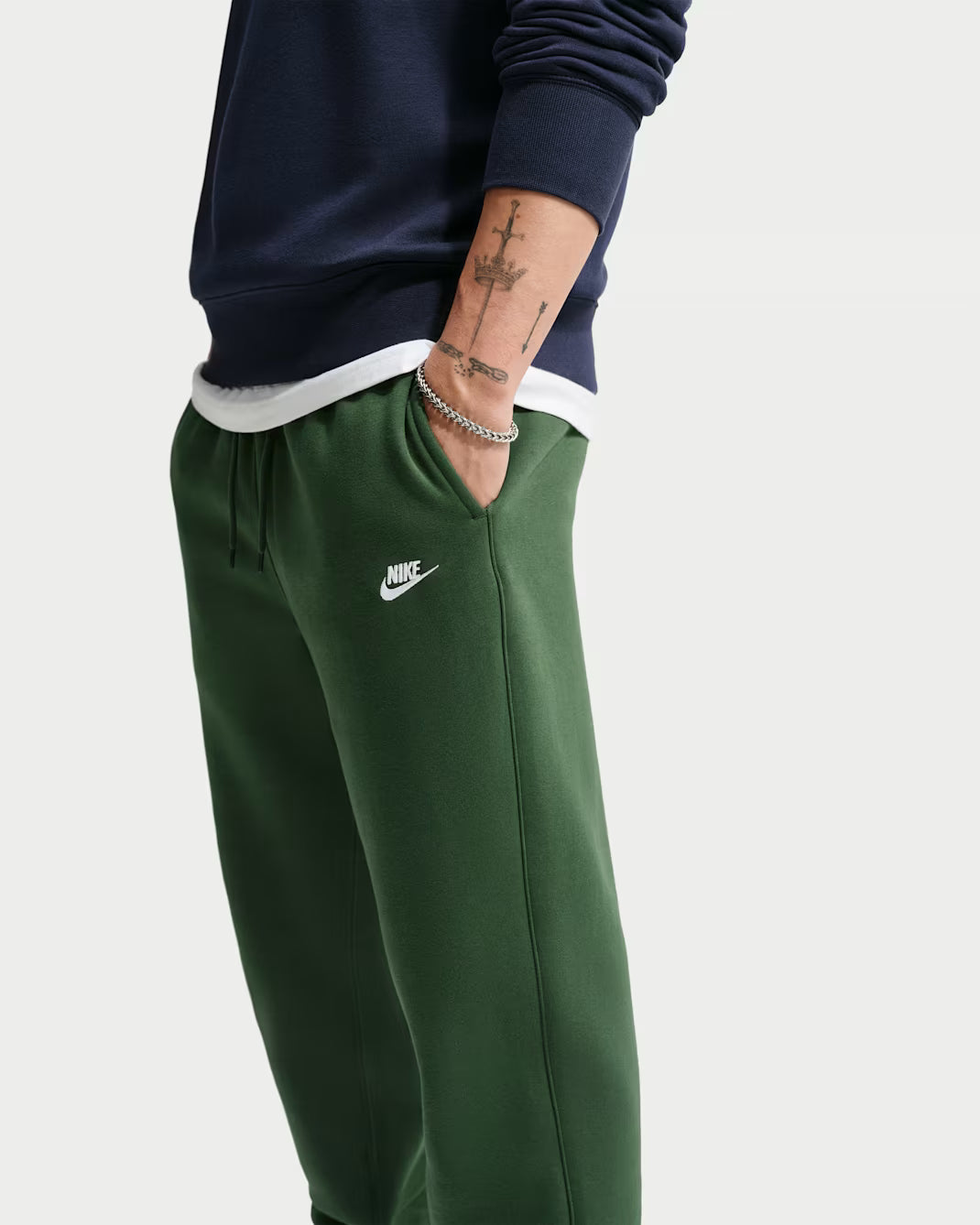 PANTALONI UOMO NIKE SPORTSWEAR CLUB FLEECE – VERDE