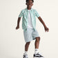 SHORT BOYS CHECK-5 BAGGY DENIM