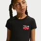 T-SHIRT GIRLS FLORAL CROPPED