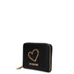 PORTAFOGLIO DONNA LOVE MOSCHINO ZIP AROUND – NERO