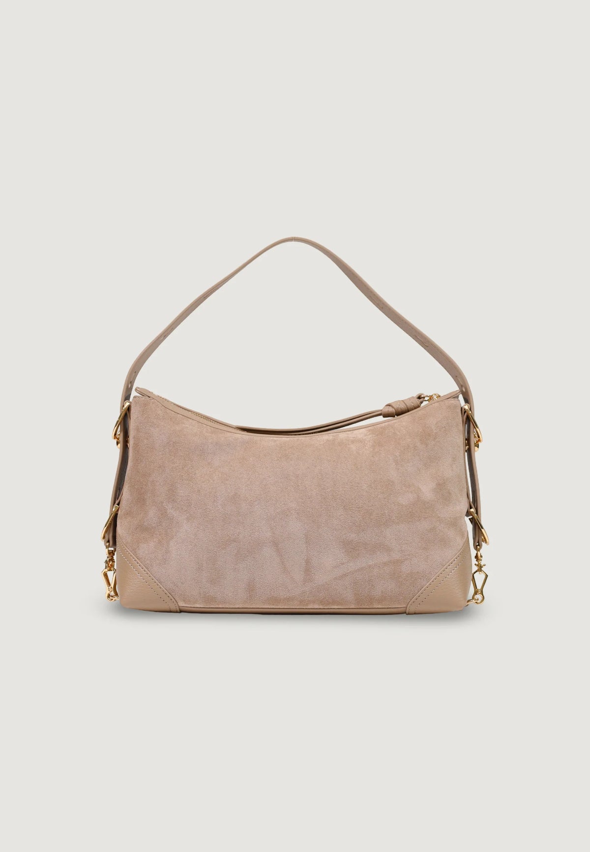 BORSA DONNA LOVE MOSCHINO TRACOLLA VELOUR – SABBIA