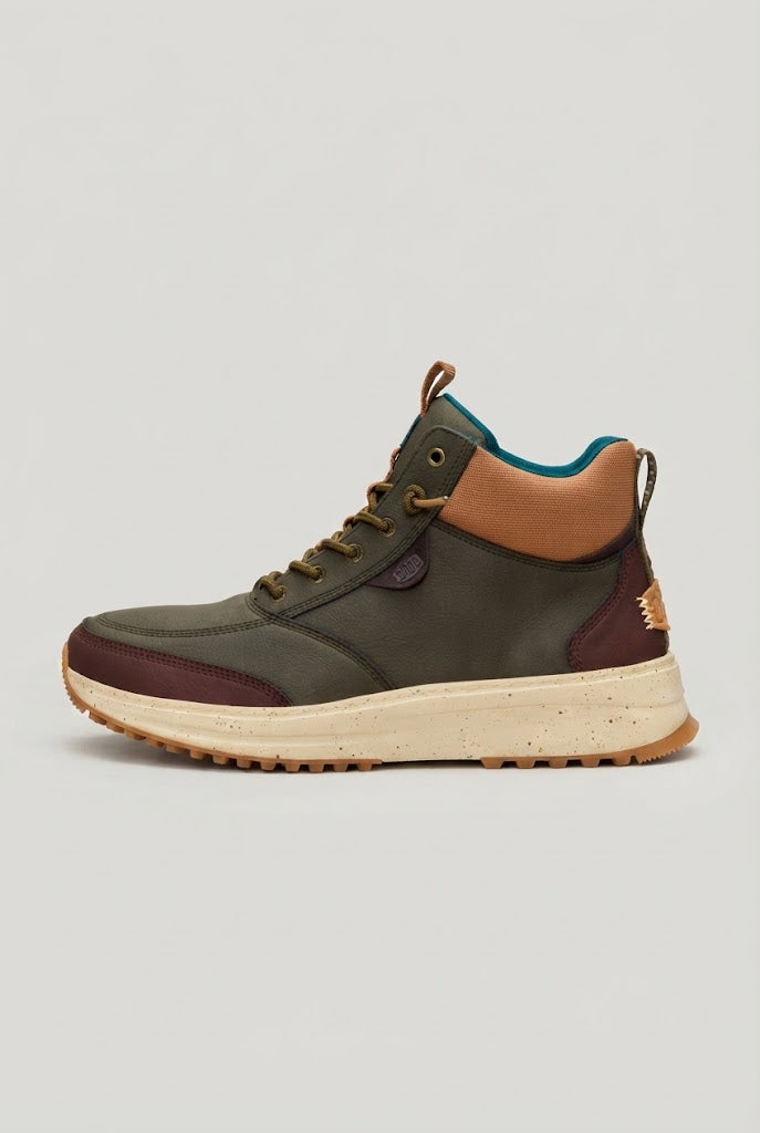 SCARPE UOMO HEY DUDE TAHOE CLASSIC – VERDE OLIVA