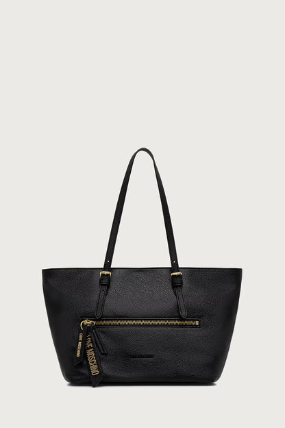 BORSA SHOPPER DONNA LOVE MOSCHINO IN SIMILPELLE – NERO