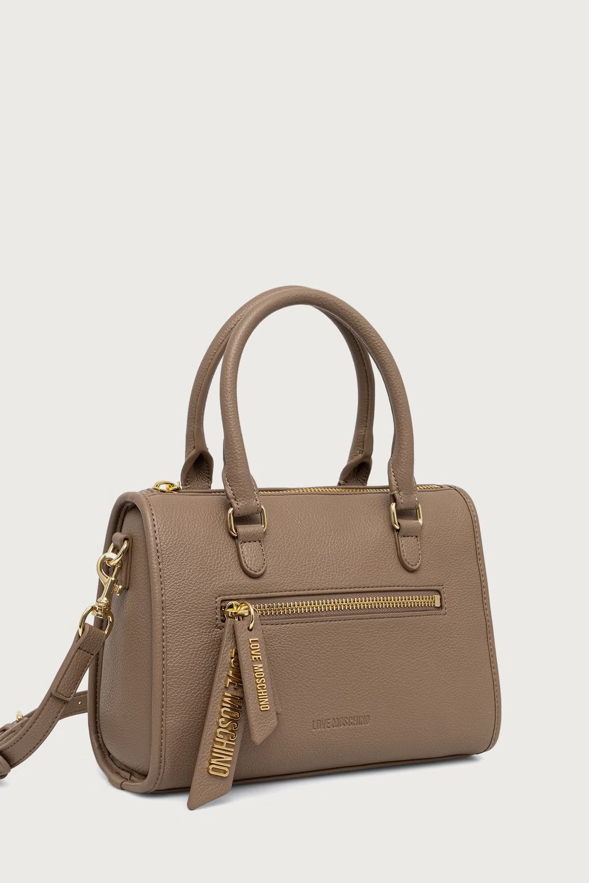 BORSA DONNA LOVE MOSCHINO CROSSBODY CON MANICI – NOCCIOLA