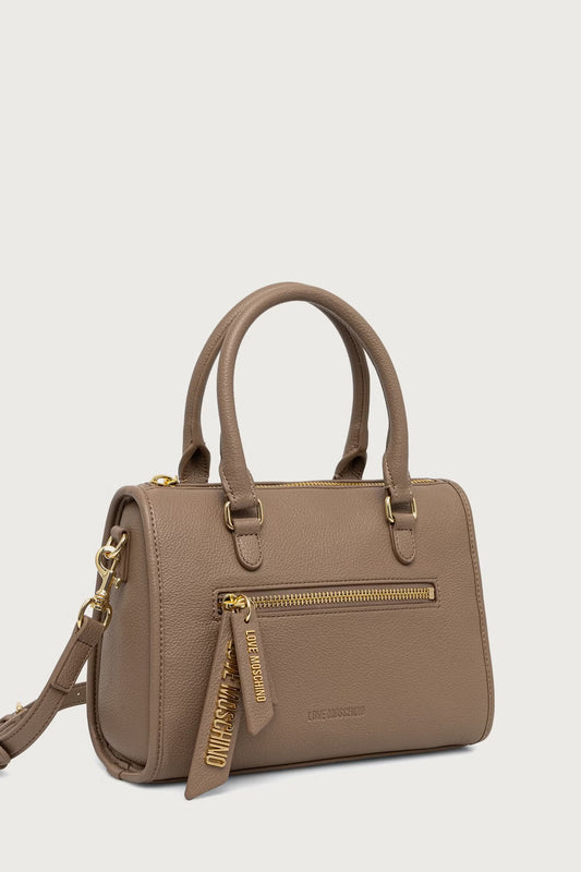 BORSA DONNA LOVE MOSCHINO CROSSBODY CON MANICI – NOCCIOLA