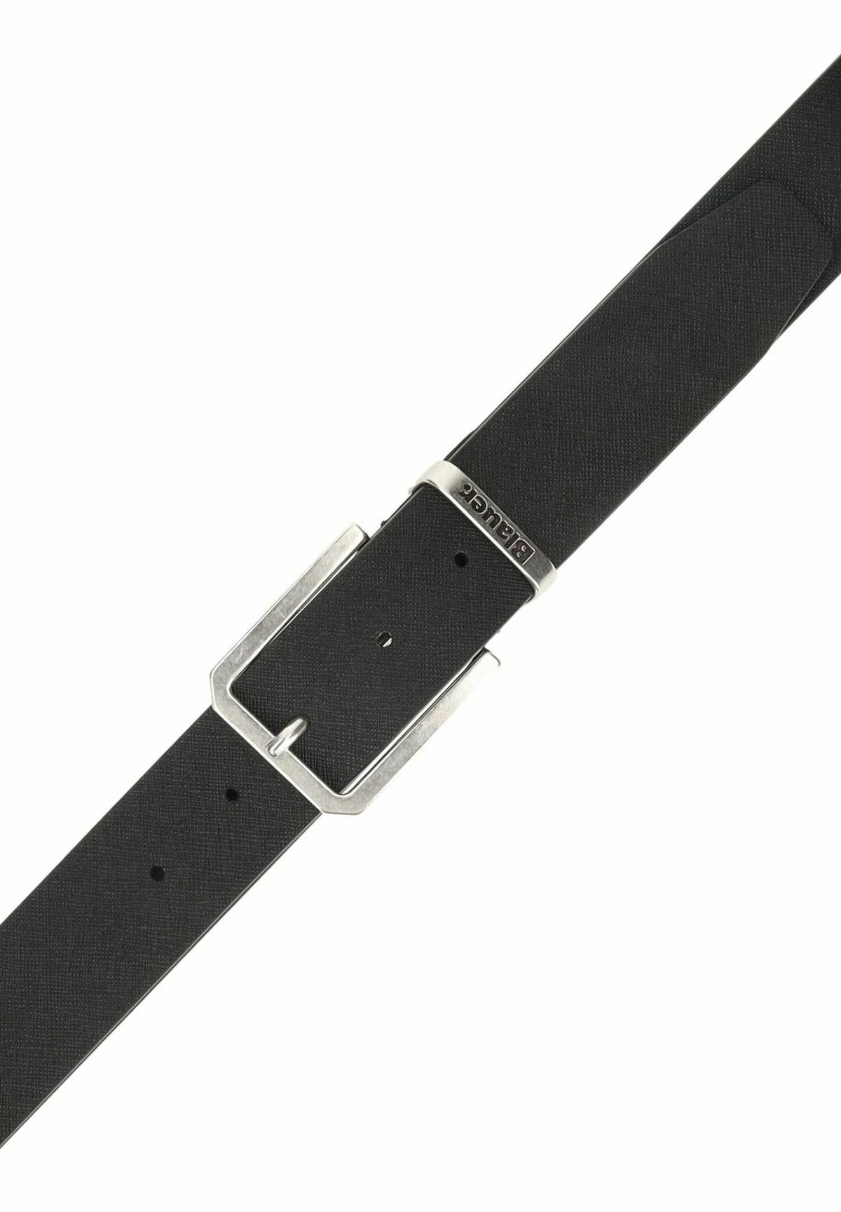 CINTO UOMO BLAUER SAFFIANO IN PELLE – NERO MARRONE